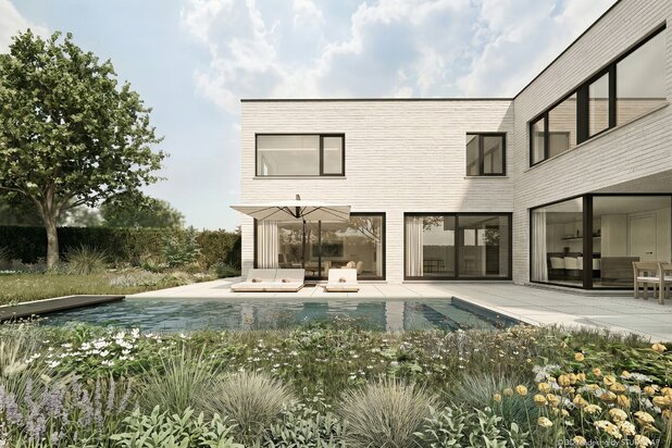 Luxevilla met zwembad in bosrijk Kasterlee