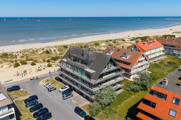 Appartement exclusif avec une vue imprenable sur la mer à Groendijk - Oostduinkerke!