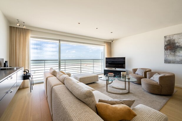 EXCLUSIEF TE KOOP - TOP appartement met zeezicht.