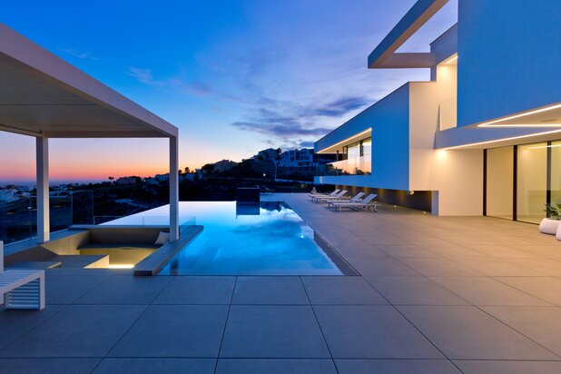 Villa Ibiza — Uitzonderlijke villa in Cumbre del Sol met zeezicht tot Ibiza