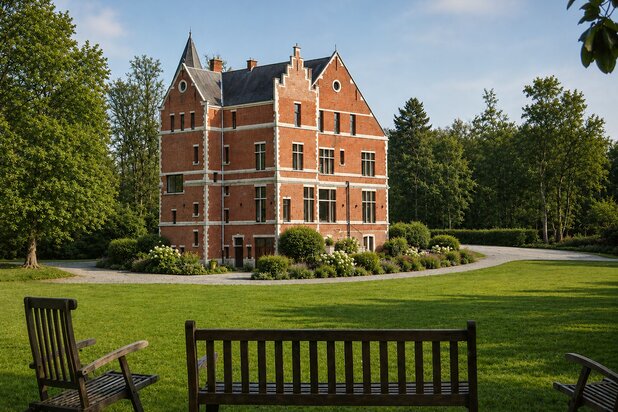 Prachtig woondomein met kasteel in Kapellenbos op 2.5 hect.