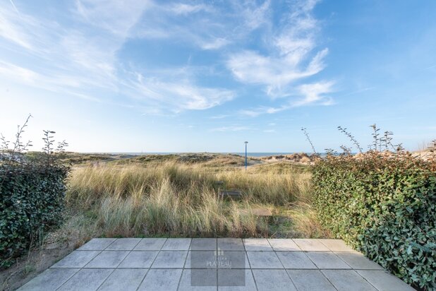 Uitzonderlijk doorloop-appartement aan het strand van Groenendijk.