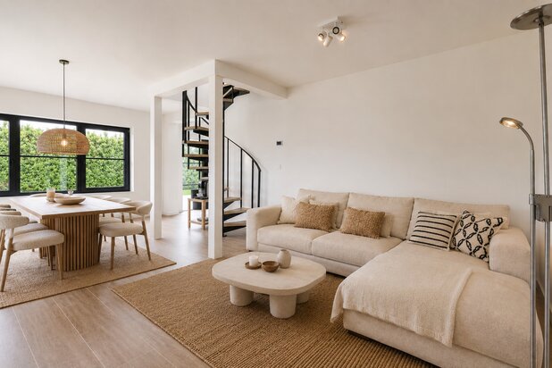 Instapklare koppelvilla met 4 slaapkamers te koop in Knokke!