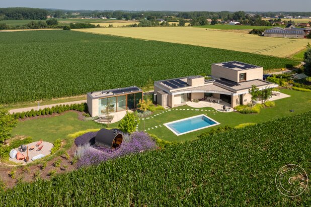Open Huis – 8 juli van 17u tot 20u | Buitenleven op zijn mooist in een recente villa