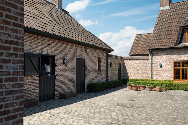 Wonen in een authentieke vierkantshoeve te midden van de natuur