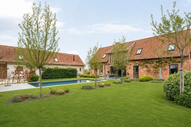 Residential & commercial complex with a swimming pool & multipurpose annex