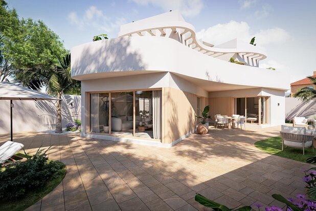 Luxe villa te koop in Orihuela Costa op 600 meter van zee met privézwembad en jacuzzi