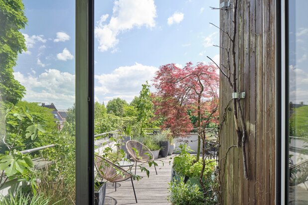 Zonnige woning met dakterras en kantoor aan de Dijle