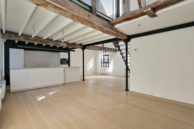 Uitzonderlijke duplex in het Patershol