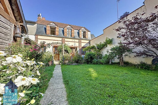  Maison de charme avec jardin de 117 m2 au coeur du Crotoy