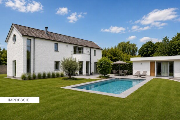 Exclusief wonen in het groen op een terrein van 7.893m² te Herk-de-Stad – karakter, luxe en 100% privacy