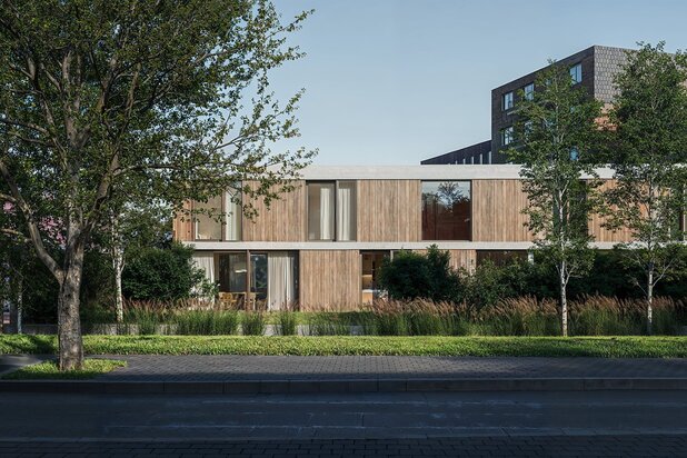 Exclusieve nieuwbouwwoning aan de Dijle