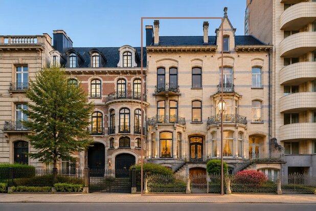 Vijvers van Elsene – Beschermde art Nouveauherenwoning van Ernest Blérot