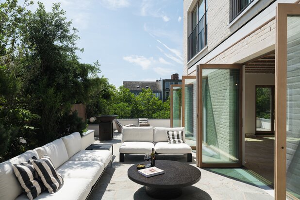 Exclusieve penthouse op een absolute toplocatie met weids zicht over water.