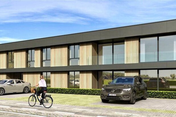 CASCO-gebouw met 12 app en terrassen, goed gelegen
