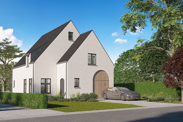 Alleenstaande nieuwbouwwoning op ruim perceel in Zedelgem