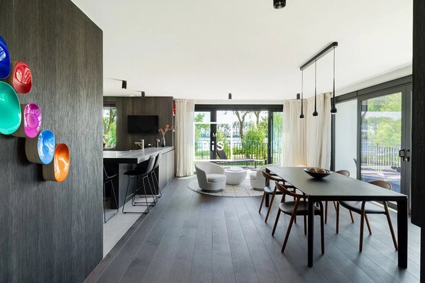 Exclusief Dubbel hoekappartement van 215 m² + 50 m² terrassen voorzien van een hoogstaande afwerkingsgraad