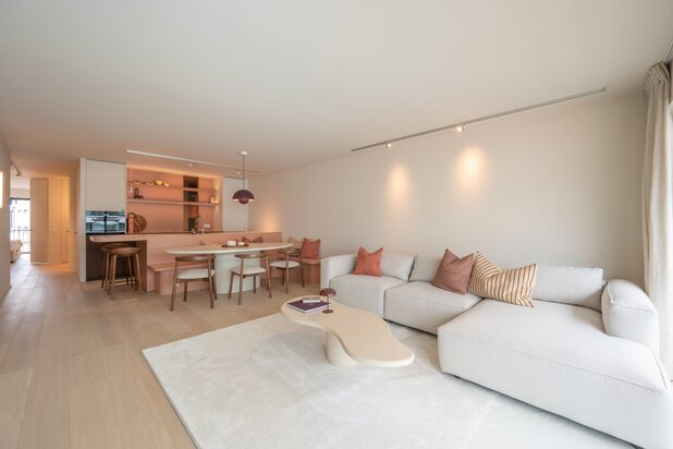Luxuriously finished apartment in a prime location in the Zoute