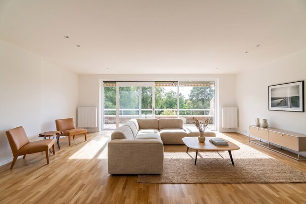 Vert Chasseur - Duplex-penthouse rénové avec terrasse