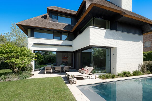 Tijdloze villa in een residentiële omgeving in Knokke