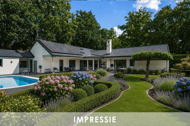 Gelijkvloerse villa op ca. 3.660 m² met parktuin!