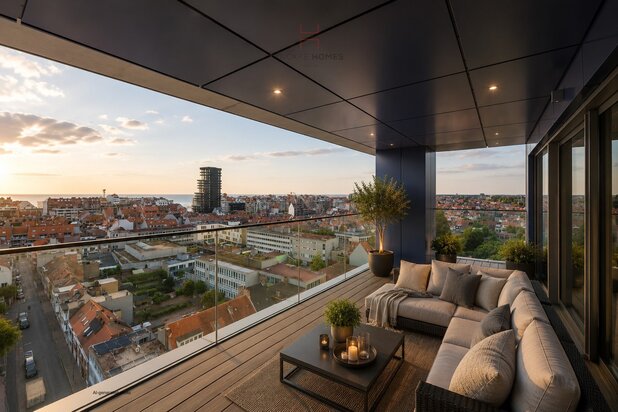 Residentie Hoost : Luxe appartement op de 11e verdieping in Heist-aan-Zee