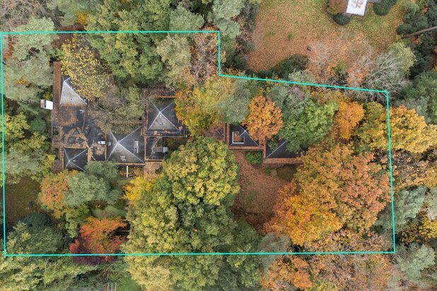 Verscholen in de natuur, in 1 van de mooiste lanen van Vriesdonk, rustig en residentieel: Architectenwoning op ca. 5.710 m².