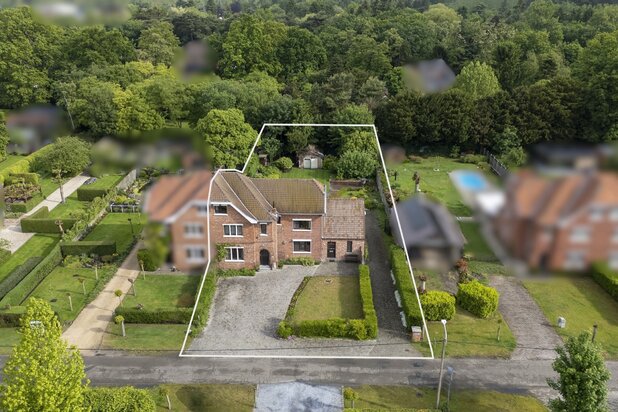 Gerenoveerde, charmante ingenieursvilla in groen - EPC C