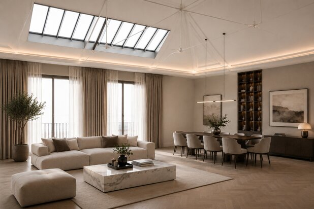 Karaktervolle loft (casco) met een overvloed aan licht in het befaamde project Academie