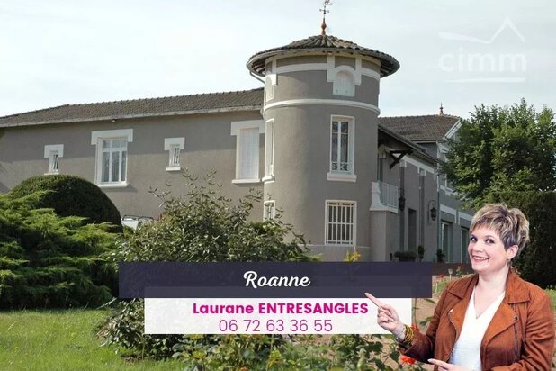 Maison à vendre à Roanne – 10 pièces – 4 chambres – 452 m²