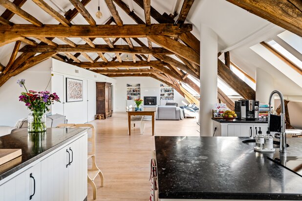 Authentieke loft met zuidterras in schaduw van de Kathedraal