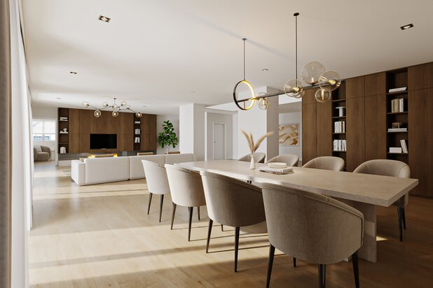 VILLA APPARTEMENT MET ZUIDWEST GEORIËNTEERD TERRAS
