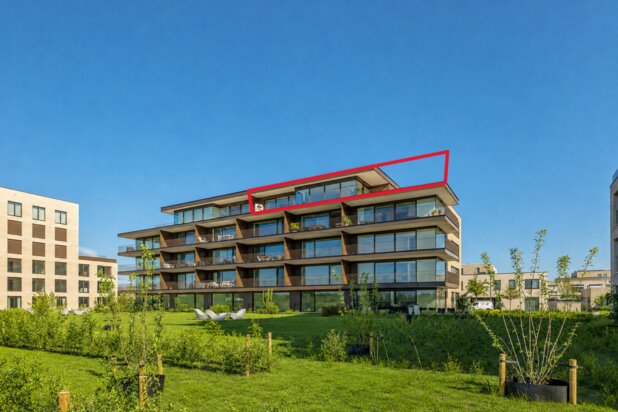 Riant nieuwbouw dakappartement met prachtig uitzicht 