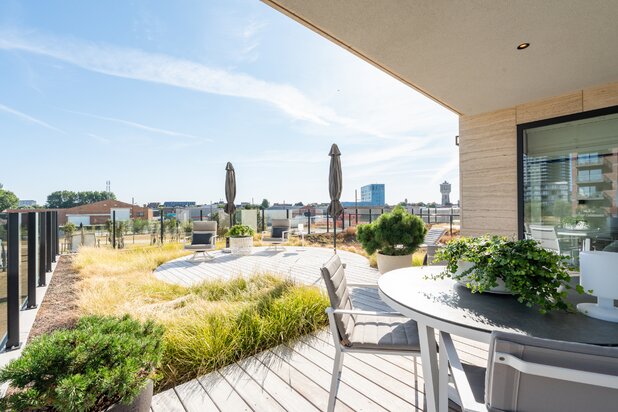 Appartement met uniek terras van 95 m²