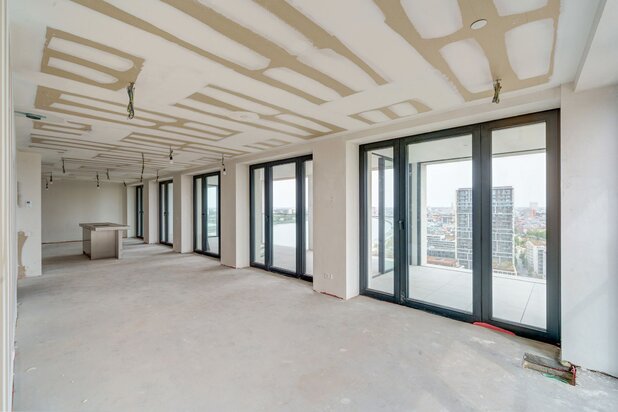 Luxe loft met uitzicht Schelde en skyline Antwerpen