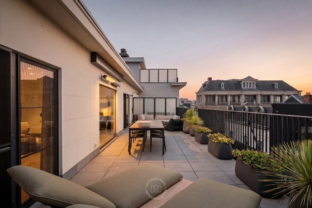 Penthouse met prachtig panoramisch zicht over Gent