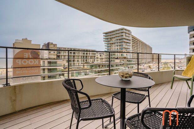 Appartement à vendre dans la Résidence The Waves – Sand à Ostende | 2 chambres, vue mer & grande terrasse