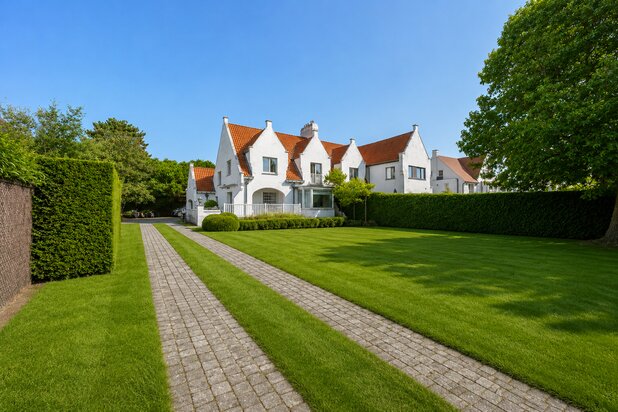 Villa jumelée exclusive bénéficiant d’un emplacement exceptionnel au Zoute