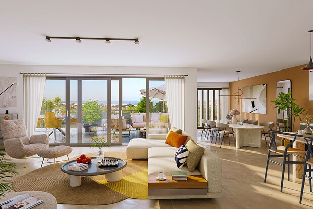DERNIER ETAGE - T4 121M2 AVEC TERRASSE VUE MER - NEUF