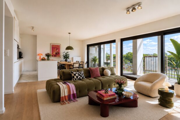 appartement lumineux avec terrasse à Markgrave