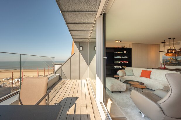 Penthouse en duplex sur la place Albert avec vue panoramique