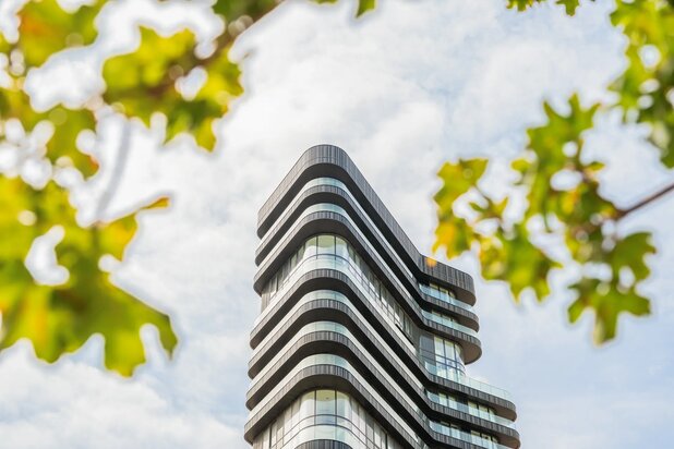 Le plus haut penthouse de Knokke - plateau complet avec vue à 360° et la plus haute finition d'achèvement.