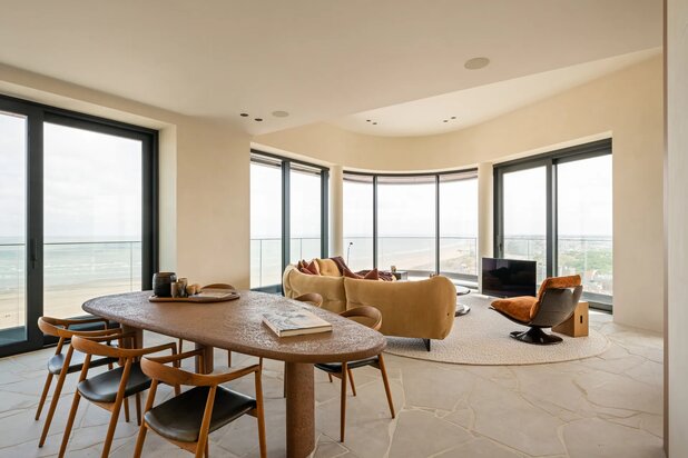 Le plus haut penthouse de Knokke - plateau complet avec vue à 360° et la plus haute finition d'achèvement.
