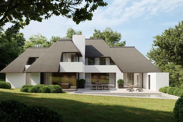 Nieuwbouwvilla van Vlassak-Verhulst met zwembad in het Zoute