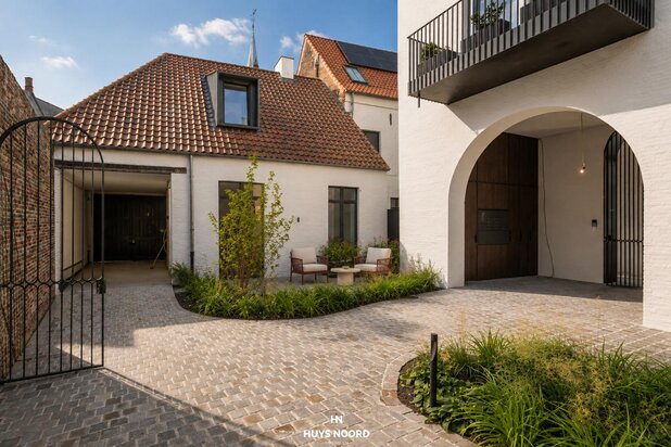 Uniek wonen in residentie Karmel, verscholen in het historische hart van Brugge.