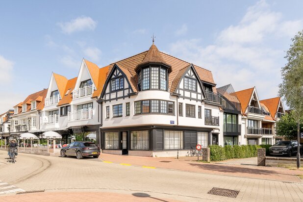 Appartement d’angle exclusif au Zoute – top emplacement