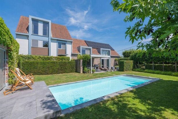 Unieke karakterhoeve met loftsfeer, design, verwarmd zwembad & poolhouse