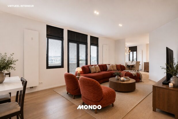 Penthouse met skyline-uitzicht en garage in Résidence La France