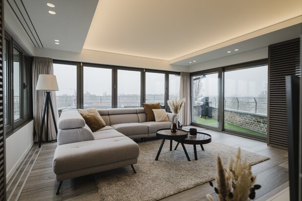 Villa-appartement met maximale privacy te koop in Harelbeke