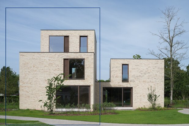 Architecturale woning met o.m 3 slaapkamers en 2 badkamers in het gegeerde Drongen